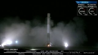 Historic Landing of Falcon 9 First Stage at Landing Zone 1 OG2 Mission [upl. by Annia]