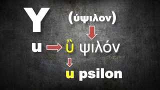 Greek alphabet the CORRECT pronunciation [upl. by Berl]