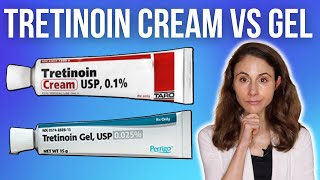 TRETINOIN CREAM VS GEL 🤔 Dermatologist DrDrayzday [upl. by Hecht955]