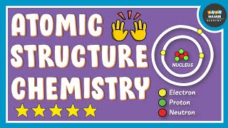 Atomic Structure Protons Electrons amp Neutrons  Chemistry [upl. by Llirrehs]