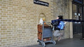 Platform 9 34 Kings Cross Station [upl. by Huppert]