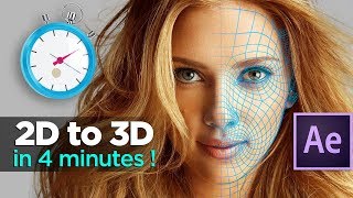 How To ANIMATE a PHOTO in 3D with After Effects [upl. by Galvan]