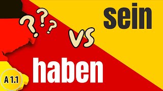 German Perfect Tense  SEIN or HABEN Explained [upl. by Bevan690]