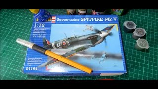 Beginners Guide Revell 172 Spitfire MkV Fourth and Final Part [upl. by Acirtap]