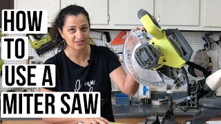 How to use a Miter Saw  A complete beginners guide [upl. by Laddy]