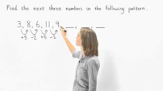 Number Patterns  MathHelpcom [upl. by Genevieve]