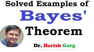 Examples of the Bayes Theorem  Easiest Way  Part 1 [upl. by Ellerehc320]