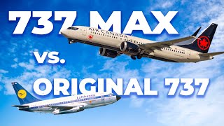 The Boeing 737 The Original vs MAX – What’s The Difference [upl. by Ellinad]