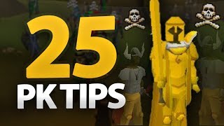 25 Tips amp Tricks for PKing OSRS [upl. by Knah]