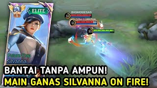 Solo Rank Silvanna Perusak Meta Auto Winstreak  Build Top Global Silvanna  MLBB [upl. by Michella560]