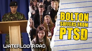 Bolton Smilie Suffers from PTSD MidAssembly  Waterloo Road [upl. by Ahsirhcal]