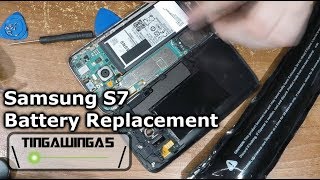 How To Change Samsung Galaxy S7 Battery [upl. by Brandyn]