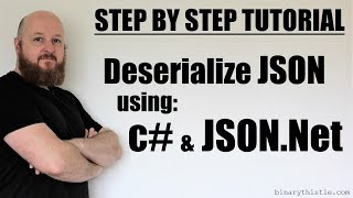 Step by Step Tutorial Deserializing JSON using c and jsonnet [upl. by Whitelaw]