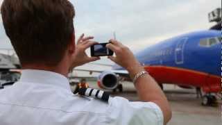 Southwest Airlines 737800 First Commercial Flight [upl. by Nereus]