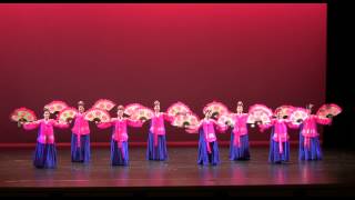 07 Korean Fan Dance Fairies Journey into Asia 2012 Rebirth [upl. by Abeu]