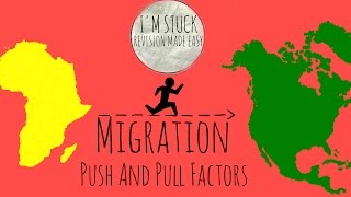 Migration  Push and Pull Factors  GCSE Geography [upl. by Paterson226]