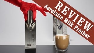 Aerolatte Milk Frother  Exclusive Review [upl. by Lockhart]