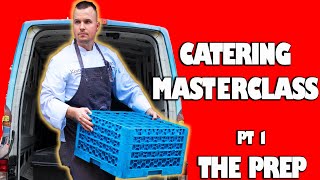 How to cater a wedding  Catering Masterclass PT 1  The Prep [upl. by Aletse]