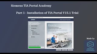 Siemens TIA Portal Academy  Part 1 Installation of Portal V151 [upl. by Elvyn]