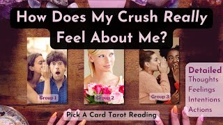 Pick a Card💕 Raw Honesty Please 🙏 How Do They Really Feel About Me🤔🔥  Thoughts amp Actions 💌🥰🎁 [upl. by Gautier784]