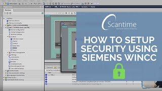 How to Setup Security in Siemens WinCC TIA Portal [upl. by Ribal449]