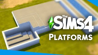 The Sims 4 PLATFORMS 101 New Build Mode Feature [upl. by Joete328]