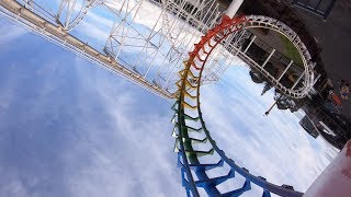 New Zealand Roller Coaster  Corkscrew Coaster Ride POV at Rainbows End 🇳🇿 [upl. by Mcdade823]