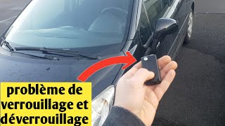 Tuto réparation le problème de verrouillage et déverrouillage sur la peugeot HDI الحل [upl. by Annim]