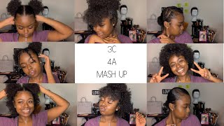 3C 4A Hairstyles  Medium Length  2019 [upl. by Deane]