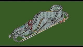 RCT2  5 useful wooden coaster designs for scenario play [upl. by Melisse]