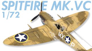 Building the Brand New 172 Spitfire MkVc from Airfix Full Build [upl. by Calie159]