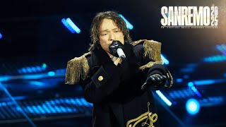 Sanremo 2025  Irama canta quotLentamentequot [upl. by Arney]