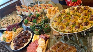 Party Appetizer Buffet Table  Galore Of Flavors [upl. by Acinahs]