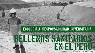 Rellenos Sanitarios En El Perú  Carla Smith  Ecología A [upl. by Notgnillew]