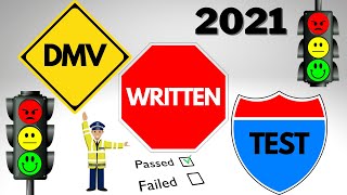 2022 DMV Written Test Permit Exam for Drivers License [upl. by Enilarac]