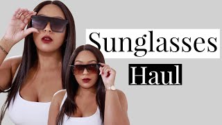 Sunglasses Try on Haul [upl. by Lamaaj825]