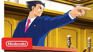 Phoenix Wright Ace Attorney Trilogy  Launch Trailer  Nintendo Switch [upl. by Belamy169]