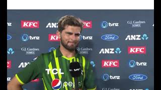 Shaheen Shah Afridis First Interview ShaheenAfridi CricketInterview [upl. by Dloreh]