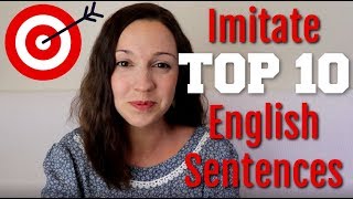 How to Pronounce TOP 10 English Sentences [upl. by Neltiac]