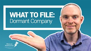 WHAT TO FILE FOR A DORMANT LIMITED COMPANY UK [upl. by Ainahpets976]