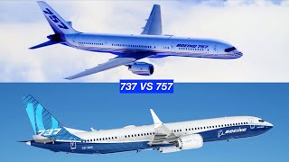 Boeing 737 Max vs 757 Which Boeing is BETTER [upl. by Storfer]