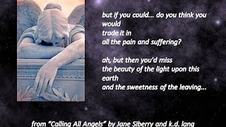 Jane SiberryKD Lang quot Calling All Angelsquot [upl. by Ardnayek]