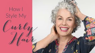 KerryLou’s Curly Hair Routine – Define curl tame frizz and add volume [upl. by Raynell250]