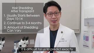 Hair Transplant Recovery  Advice for After a Hair Transplant  Dr Mark Tam [upl. by Ninel889]