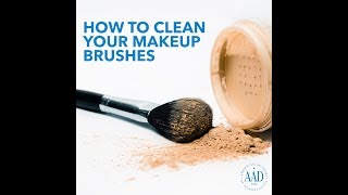 How to clean your makeup brushes [upl. by Nodroj678]