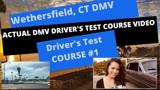 ACTUAL DRIVERS TEST Wethersfield CT DMV Route 1 Behind The Wheel Driving Course W Directions [upl. by Roma608]