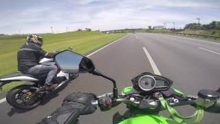 z750 vs gsr 750 vs z800 vs cbr600f  Rod bandeirantes pt 2 [upl. by Toshiko]