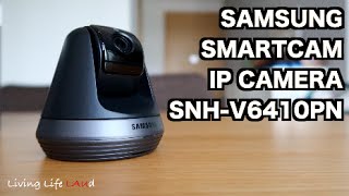 Samsung SmartCam SNHV6410PN  Sleek Security  REVIEW [upl. by Yorle]