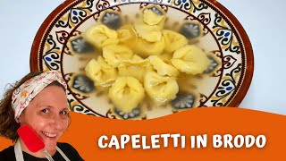 SOPA DE CAPELLETI ou CAPELETTI IN BRODO [upl. by Atalanti]