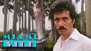 Castillo Saves The Gretskys From The KGB  Miami Vice [upl. by Ahtekahs]